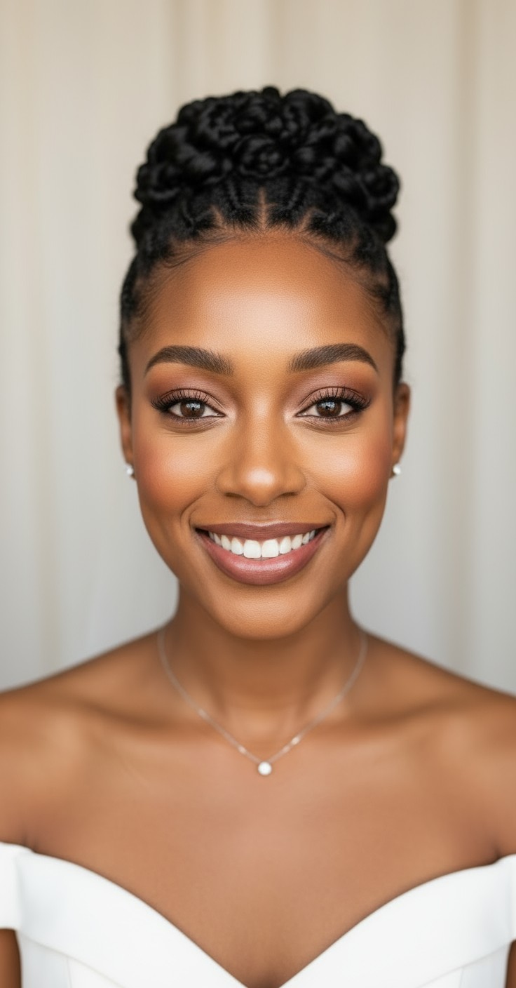 After Bridesmaid High Updo